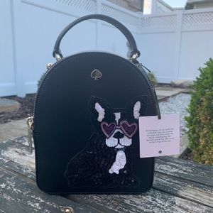 NWT Kate Spade Sequence Dog Convertible Backpack